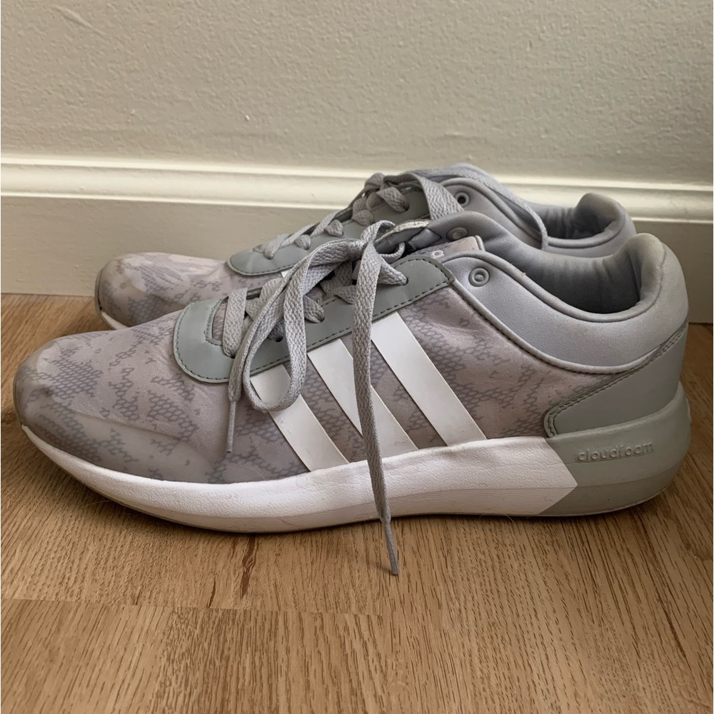 Adidas Sneakers Gray/White Women’s Size 9.5